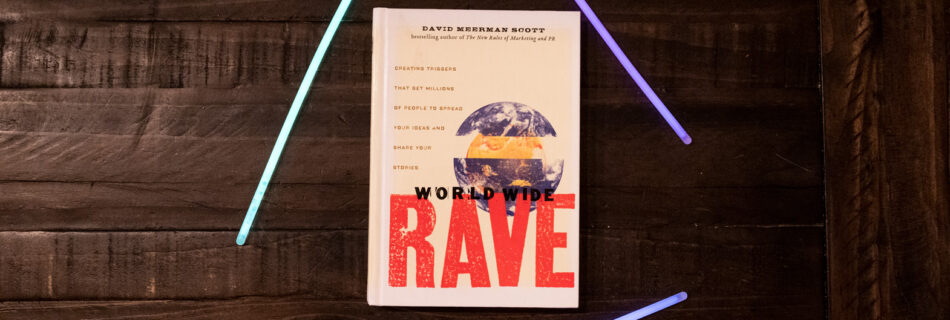 World Wide Rave Book with Glow Sticks